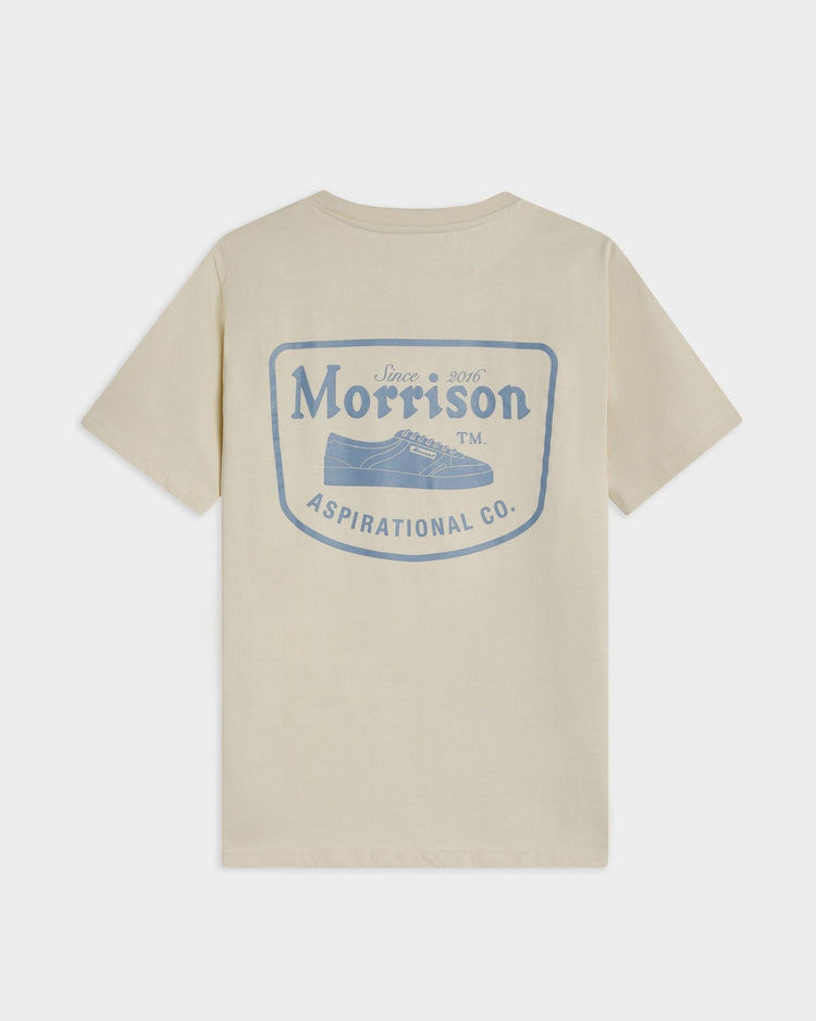 Stamp Cream Tee - CAMISETA - Morrison Shoes