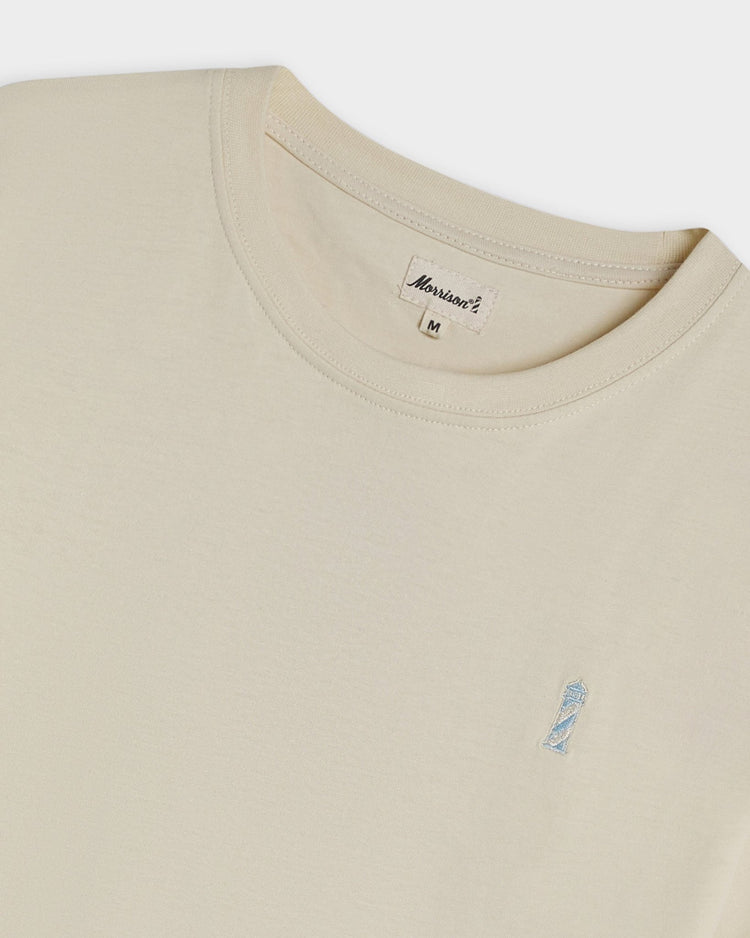 Stamp Cream Tee - CAMISETA - Morrison Shoes