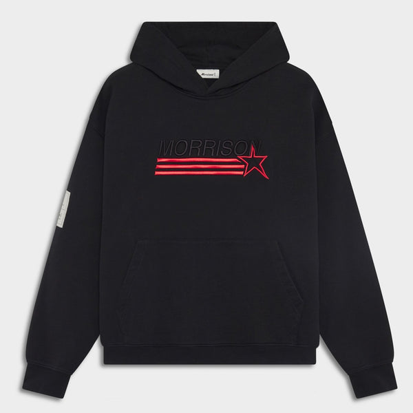 STAR BLACK BOXY HOODIE – Morrison Shoes