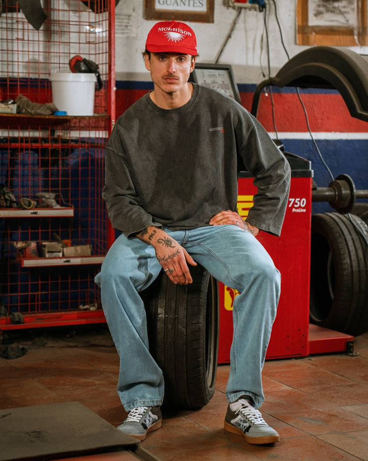 STAR BLACK LSTEE - CAMISETAS - Morrison Shoes