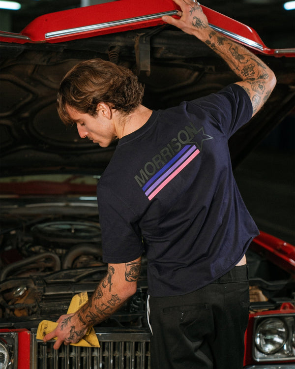 STAR BLUE REGULAR TEE - CAMISETAS - Morrison Shoes