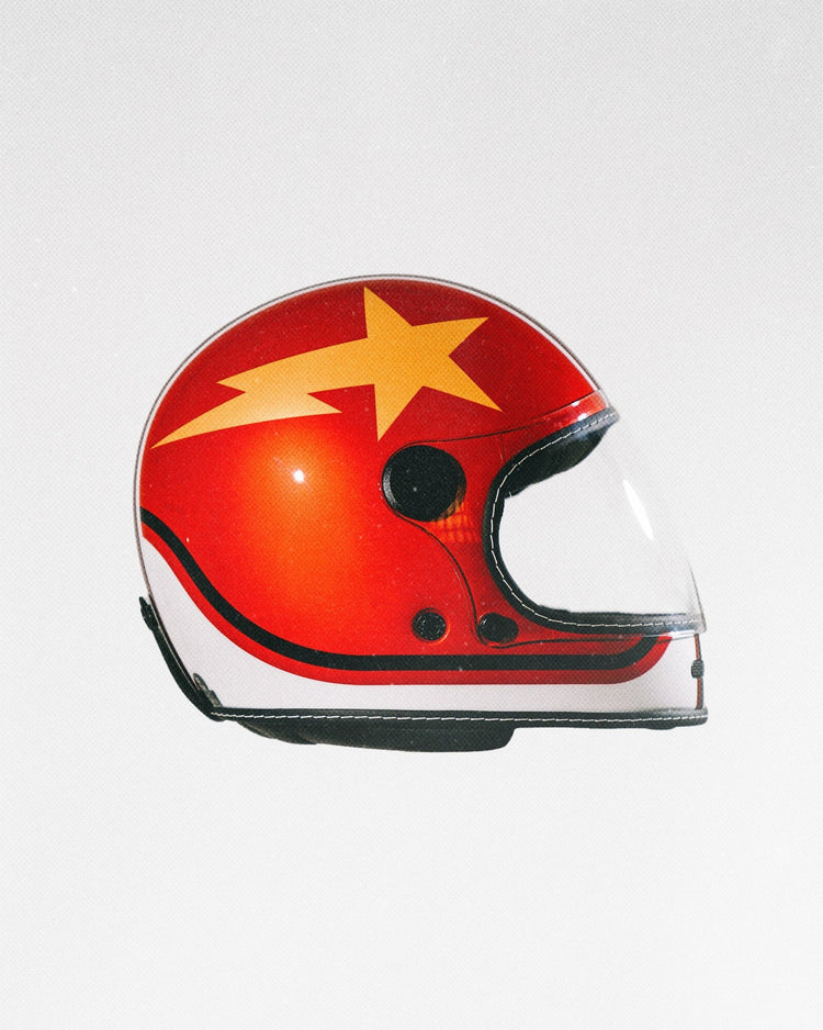 flash motorcycle helmet STAR FLASH HELMET – Morrison Shoes