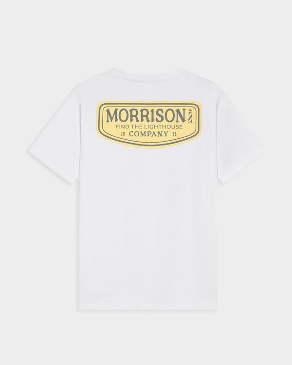 Sticker White Tee - CAMISETA - Morrison Shoes