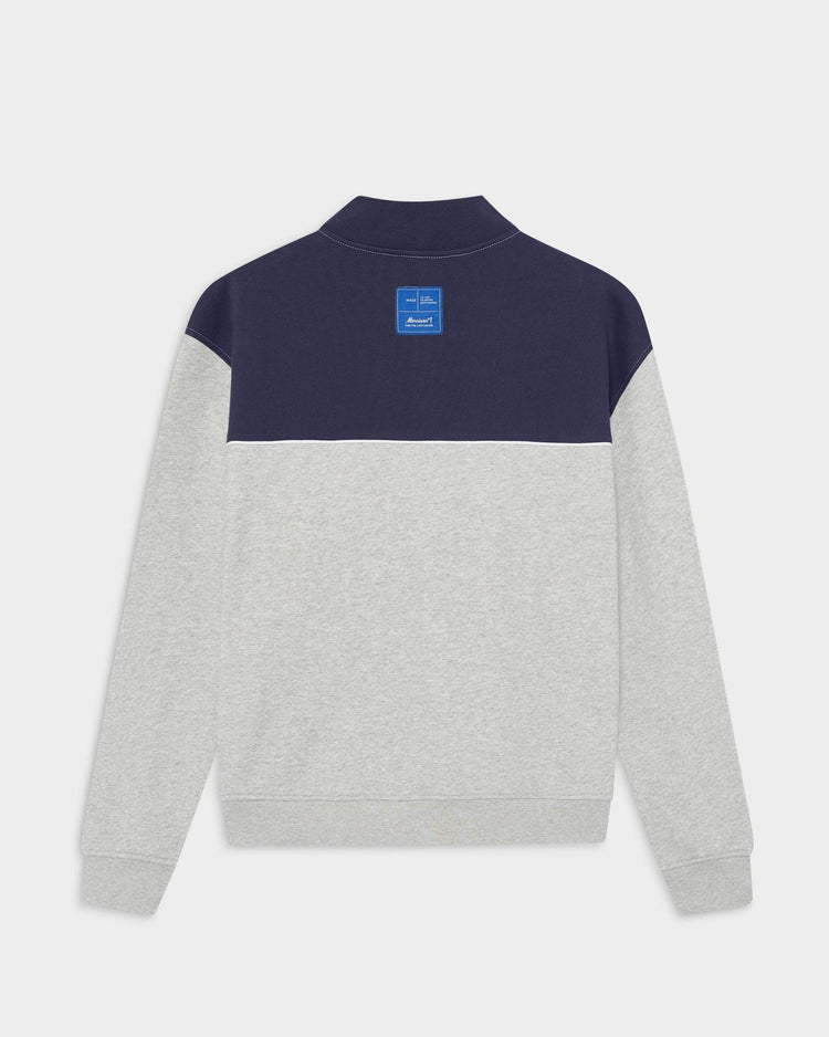 STONE MIX HALF ZIP - SUDADERAS - Morrison Shoes