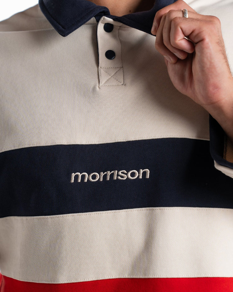 STRIPE LS POLO - SUDADERAS - Morrison Shoes [men]