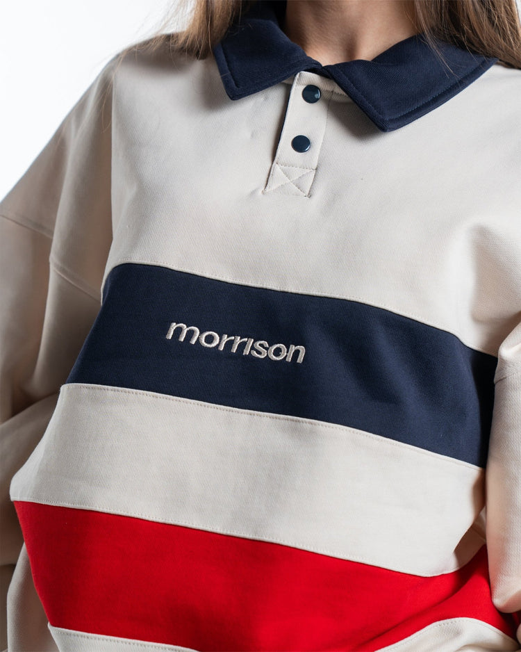 STRIPE LS POLO - SUDADERAS - Morrison Shoes [woman]