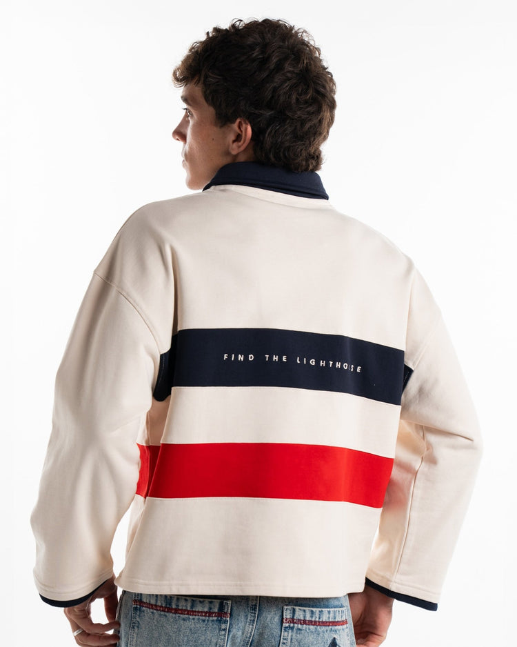 STRIPE LS POLO - SUDADERAS - Morrison Shoes [men]