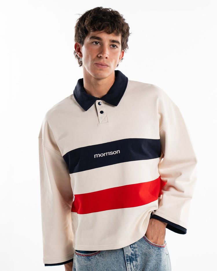 STRIPE LS POLO - SUDADERAS - Morrison Shoes [men]