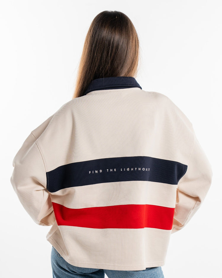 STRIPE LS POLO - SUDADERAS - Morrison Shoes [woman]