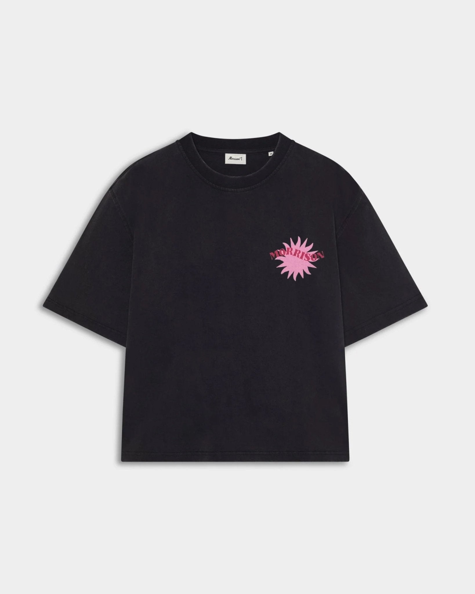 Sun Black Boxy Tee | Morrison – Morrison Shoes