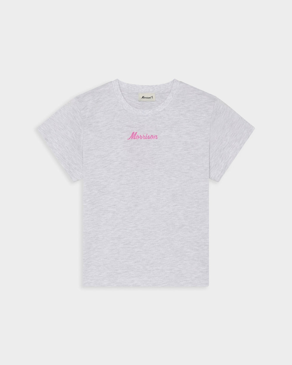 SUN MELANGE SLIM CROP TEE - CAMISETAS - Morrison Shoes