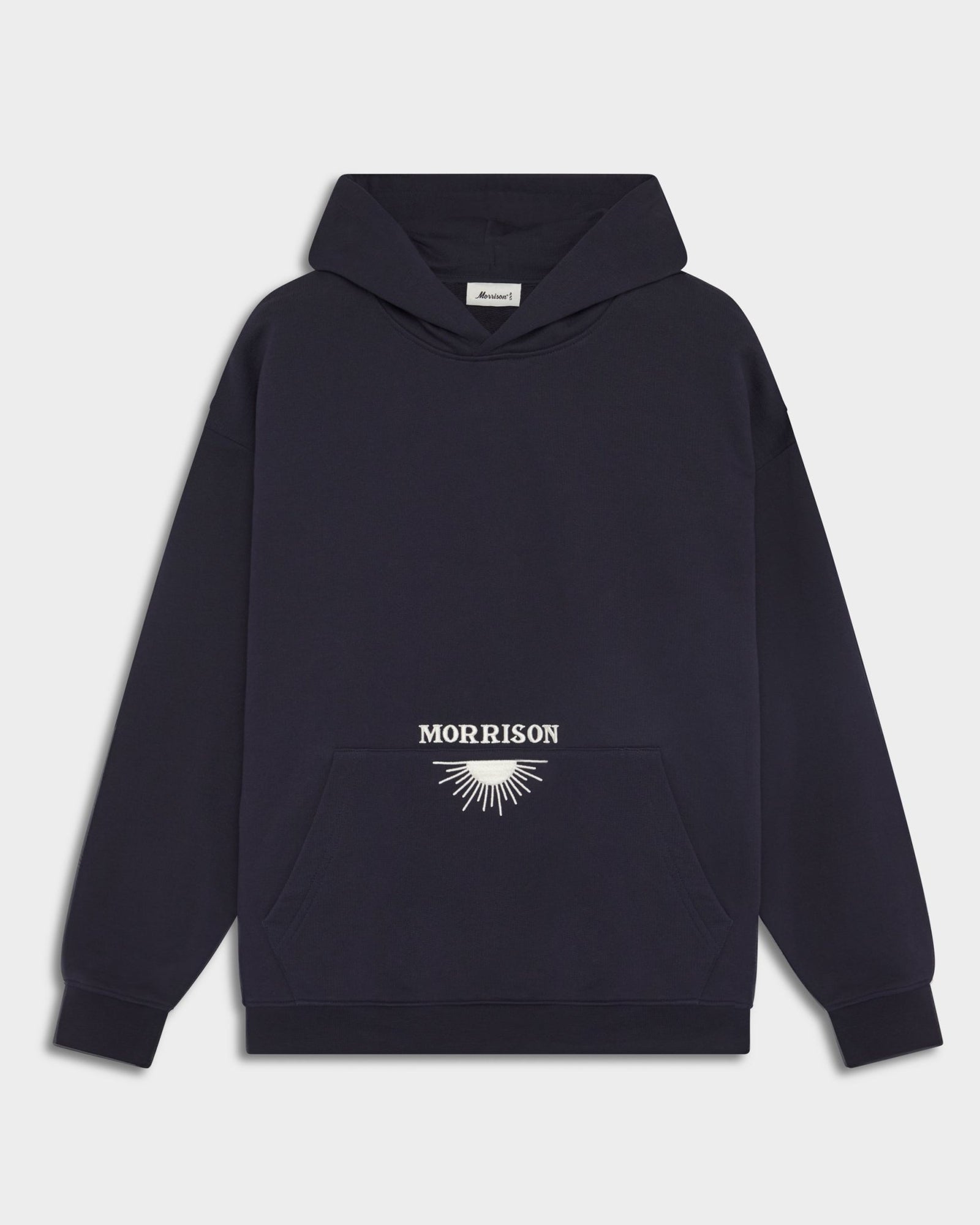 SUN NAVY BOXY HOODIE - SUDADERAS - Morrison Shoes