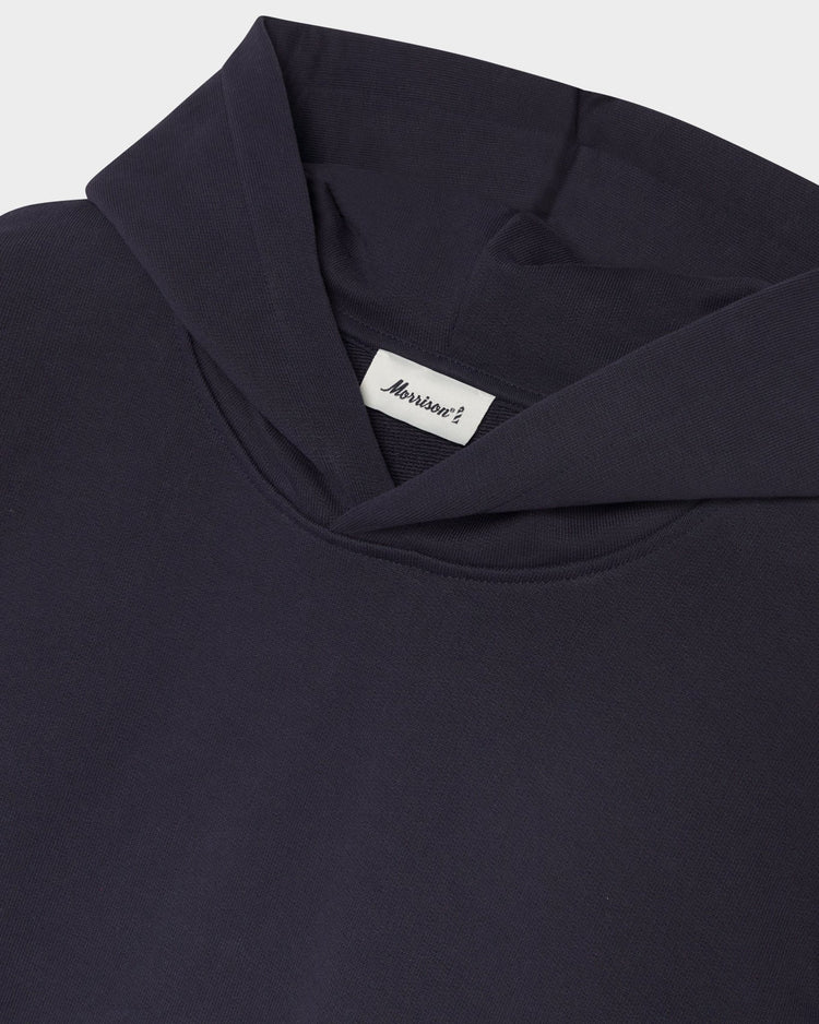 SUN NAVY BOXY HOODIE - SUDADERAS - Morrison Shoes