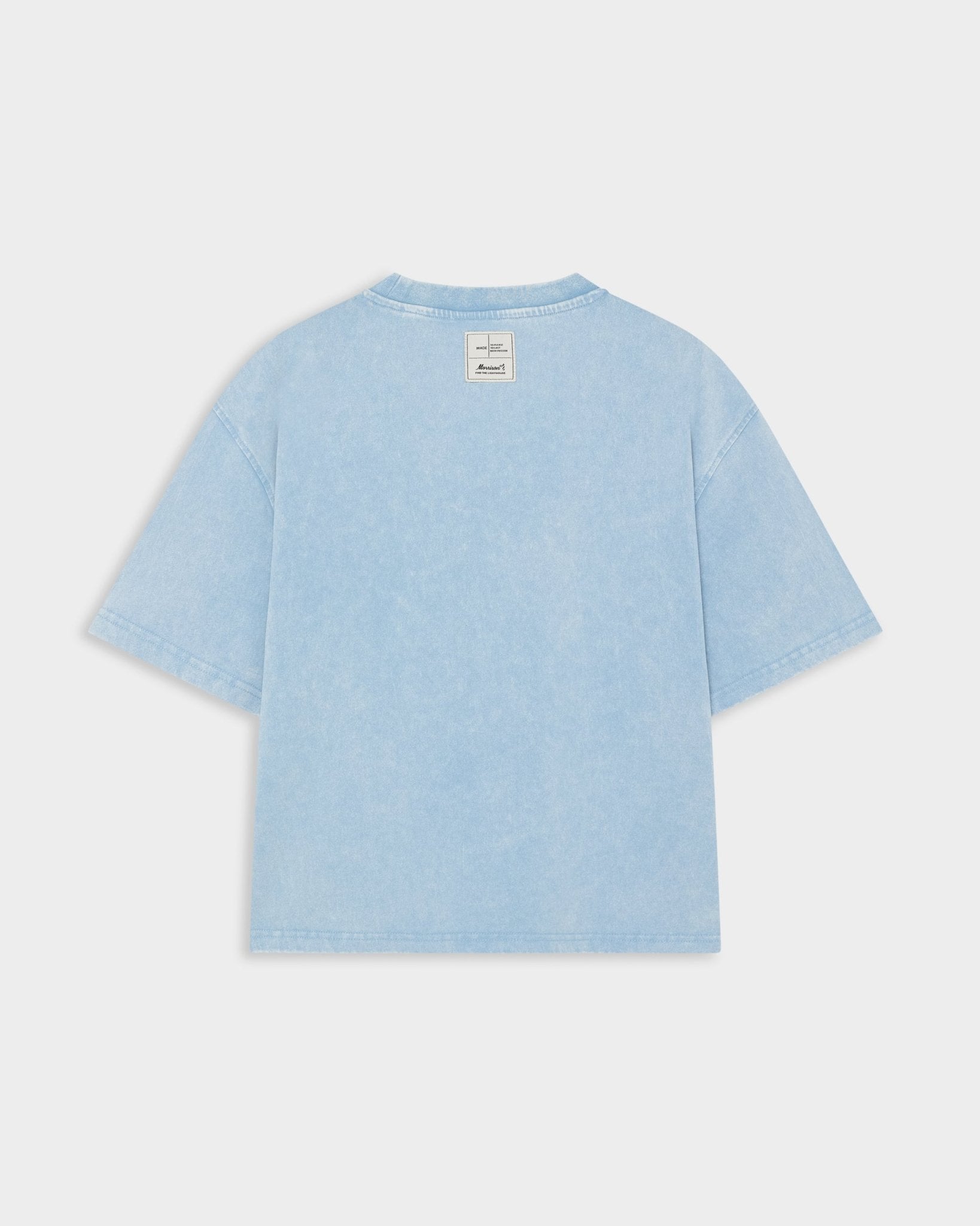 SUNSET BLUE BOXY TEE | CAMISETA AZUL | MORRISON – Morrison Shoes
