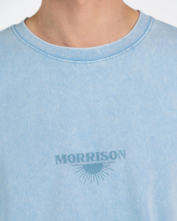 SUNSET BLUE BOXY TEE - CAMISETAS - Morrison Shoes