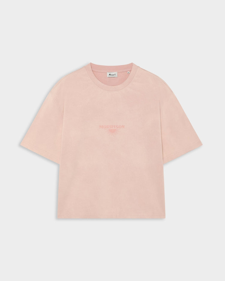 SUNSET PINK BOXY TEE - CAMISETAS - Morrison Shoes