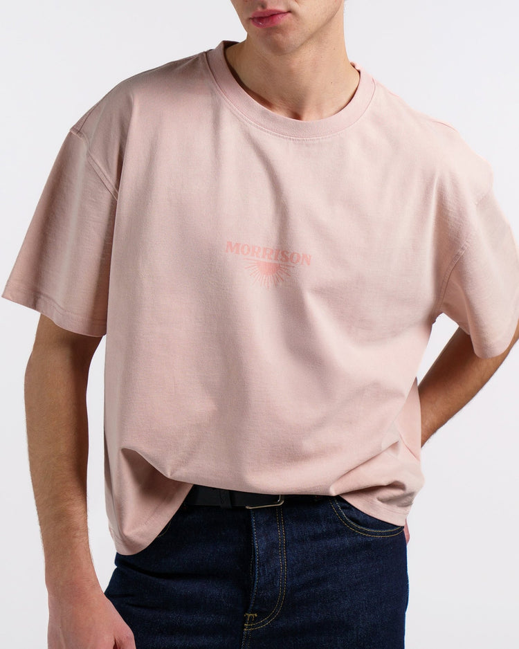SUNSET PINK BOXY TEE - CAMISETAS - Morrison Shoes