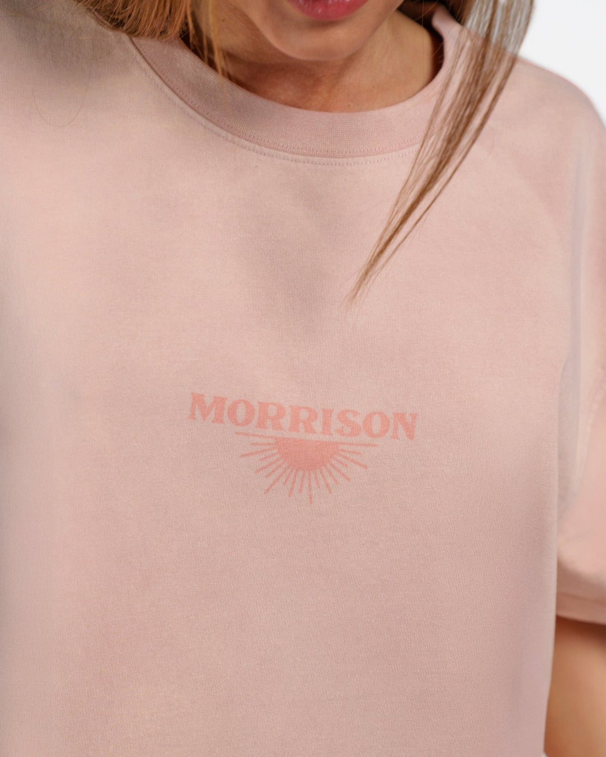 SUNSET PINK BOXY TEE - CAMISETAS - Morrison Shoes [woman]