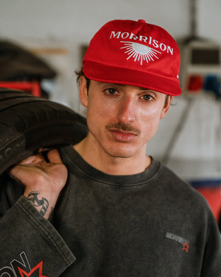 SUNSET RED CAP - CABEZA - Morrison Shoes