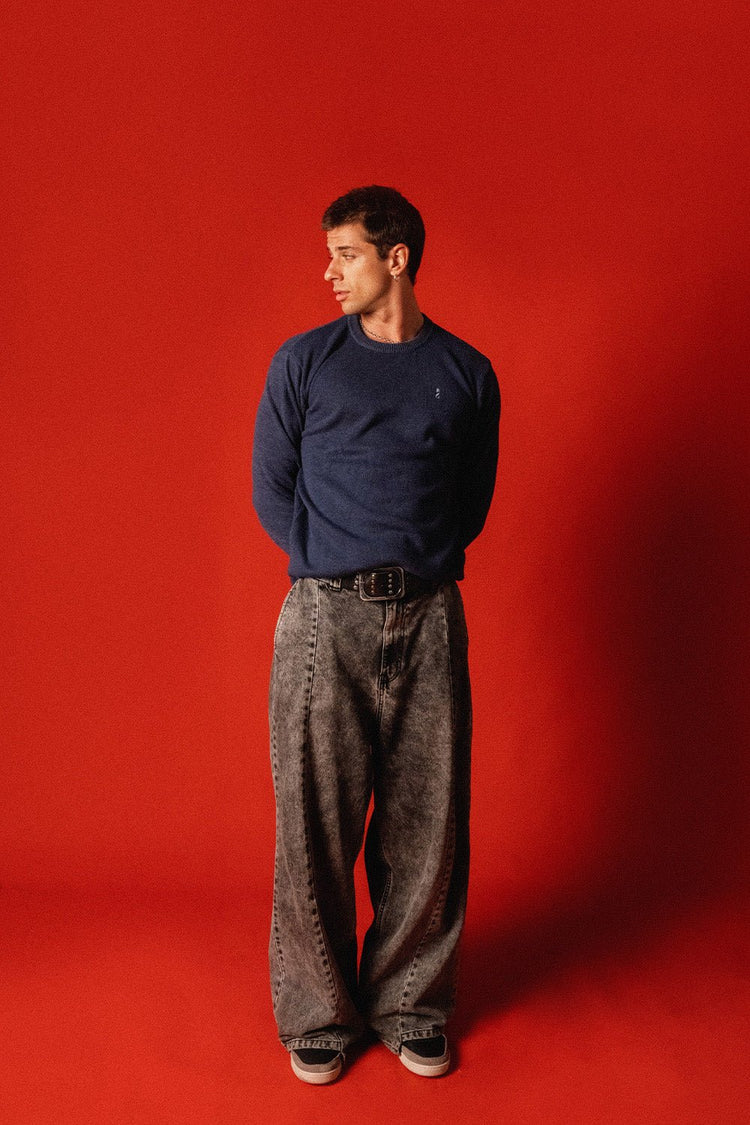 Sweater Navy - SUDADERAS - Morrison Shoes