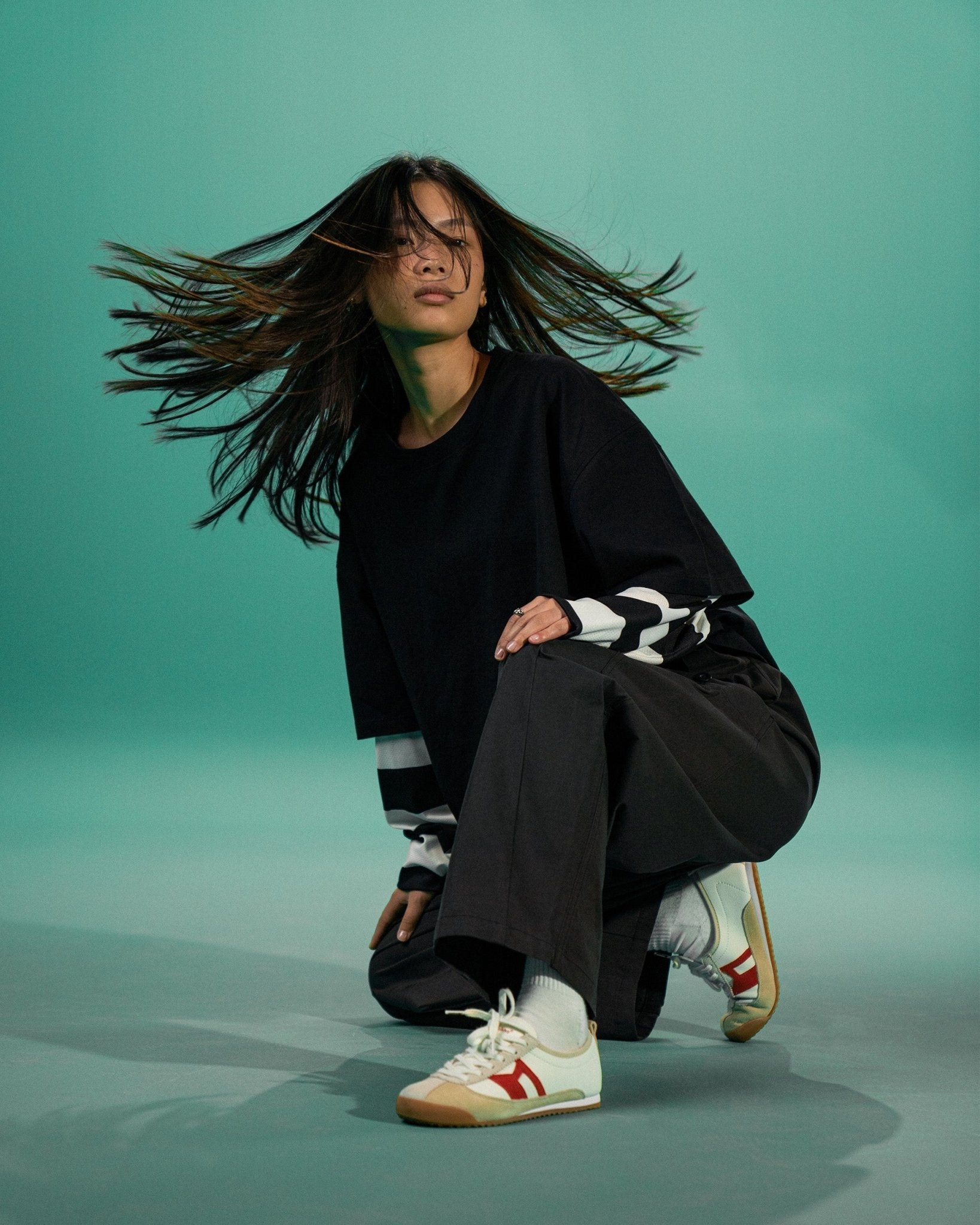 靴 Kenji Mori Minato Tokyo | Red and White Sneaker | Morrison – Morrison Shoes