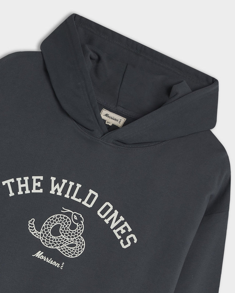 Wild black hoodie - SUDADERAS - Morrison Shoes