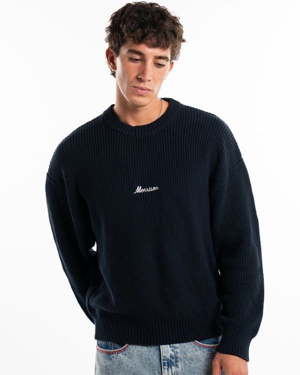 WORLD BLUE KNIT - JERSÉIS - Morrison Shoes