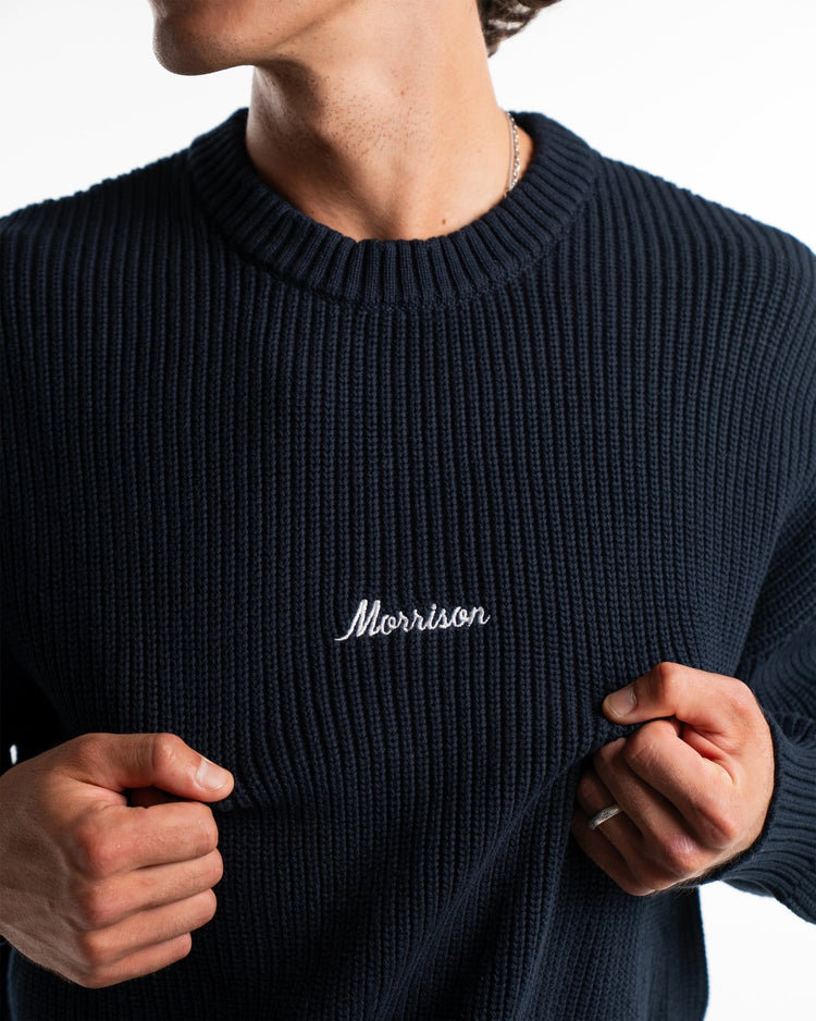 WORLD BLUE KNIT - JERSÉIS - Morrison Shoes