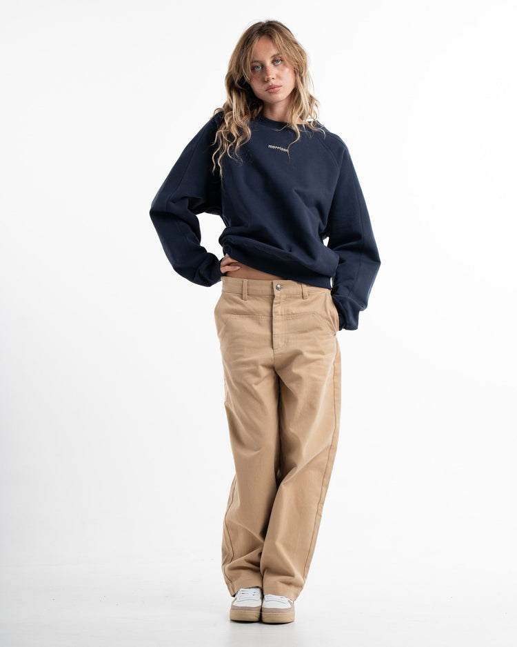 WORLD BLUE LOOSE SWEAT - JERSÉIS - Morrison Shoes