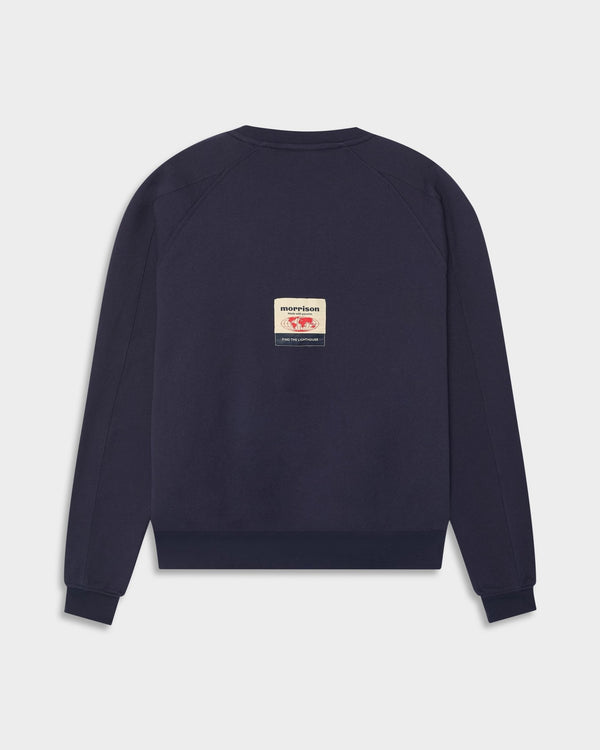 WORLD BLUE LOOSE SWEAT - JERSÉIS - Morrison Shoes