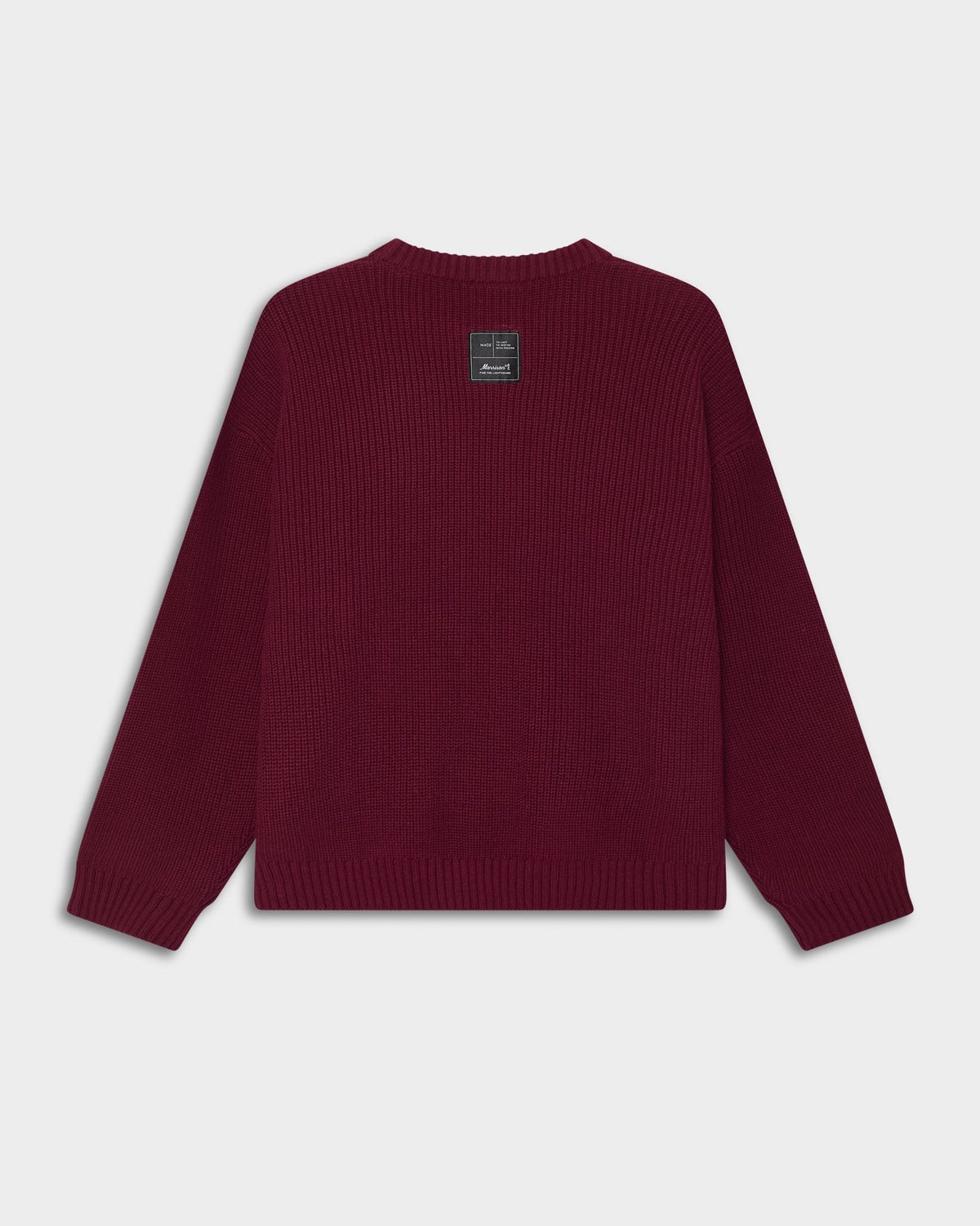 WORLD BURGUNDY KNIT - JERSÉIS - Morrison Shoes