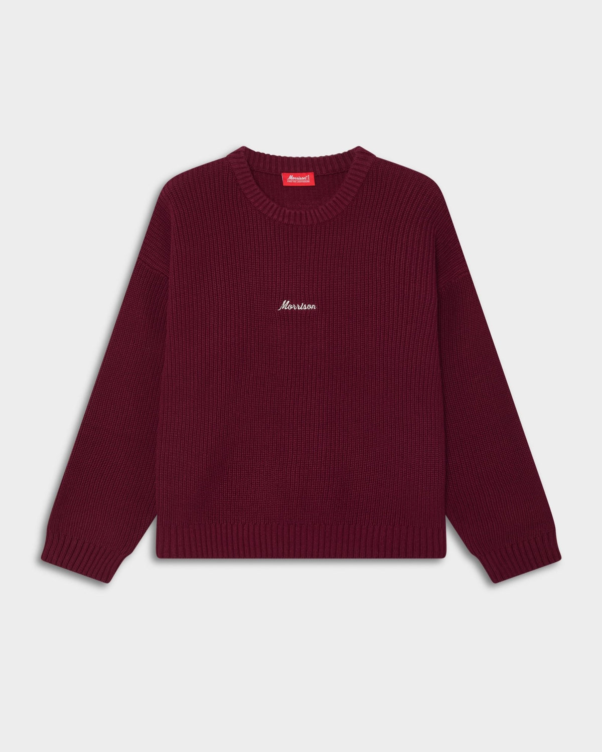 WORLD BURGUNDY KNIT - JERSÉIS - Morrison Shoes
