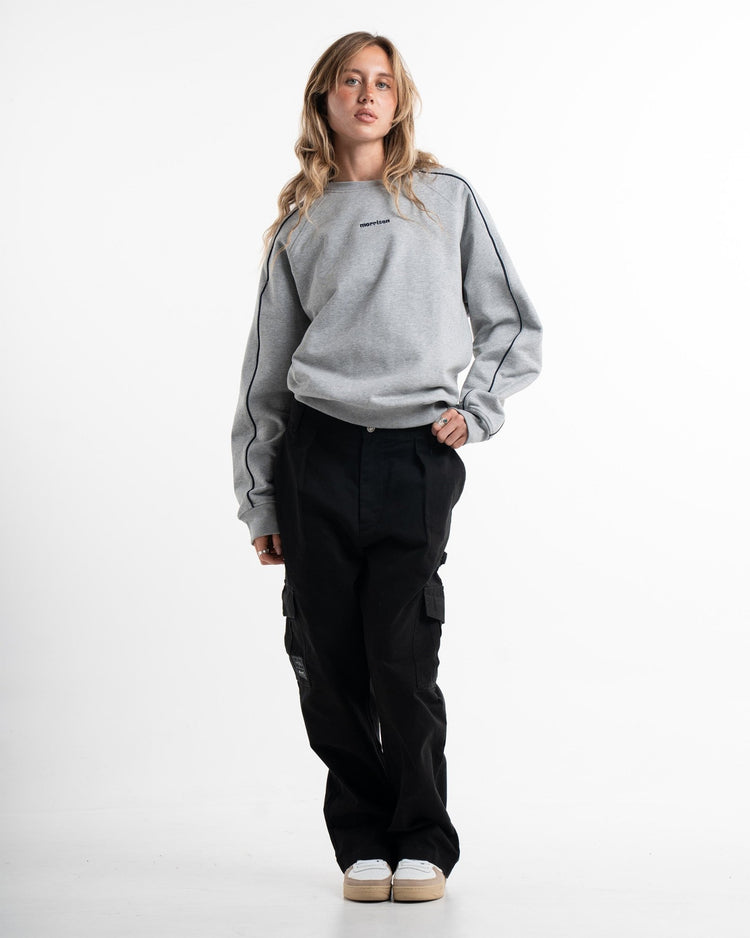 WORLD GREY LOOSE SWEAT - JERSÉIS - Morrison Shoes