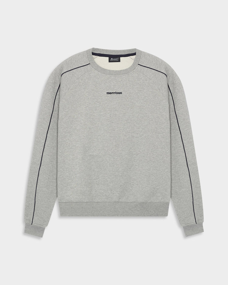 WORLD GREY LOOSE SWEAT - JERSÉIS - Morrison Shoes