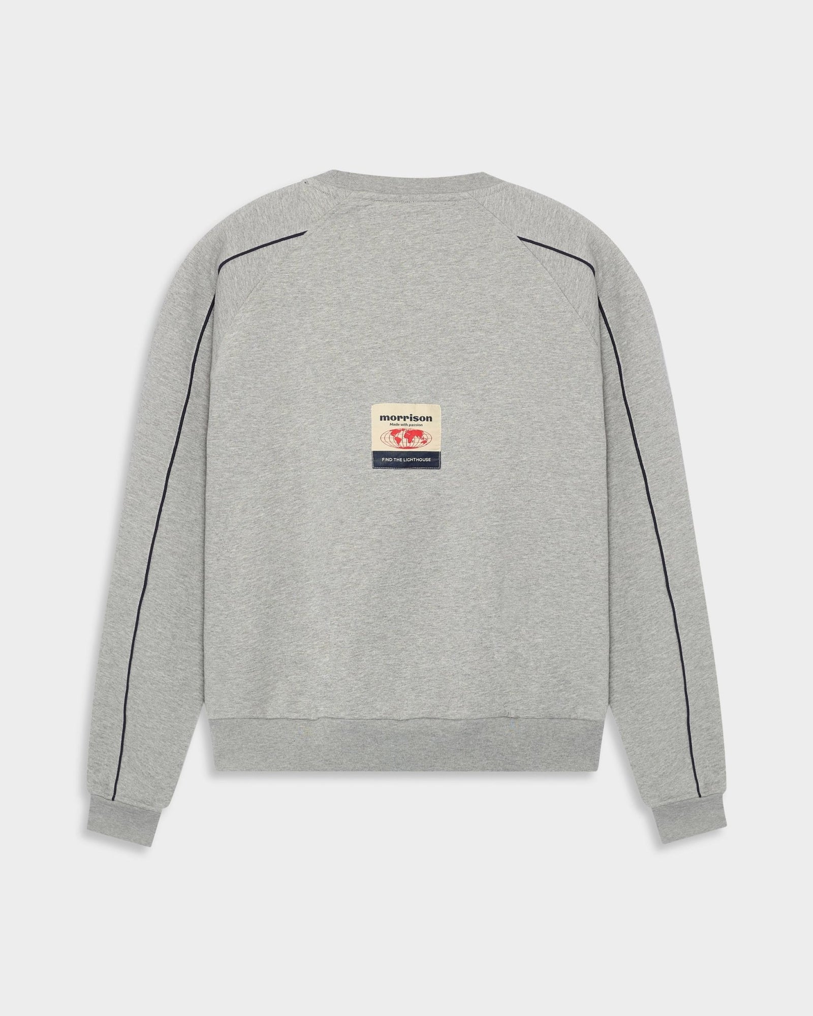 WORLD GREY LOOSE SWEAT - JERSÉIS - Morrison Shoes