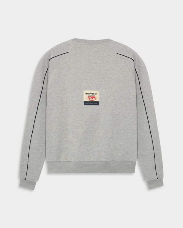 WORLD GREY LOOSE SWEAT - JERSÉIS - Morrison Shoes