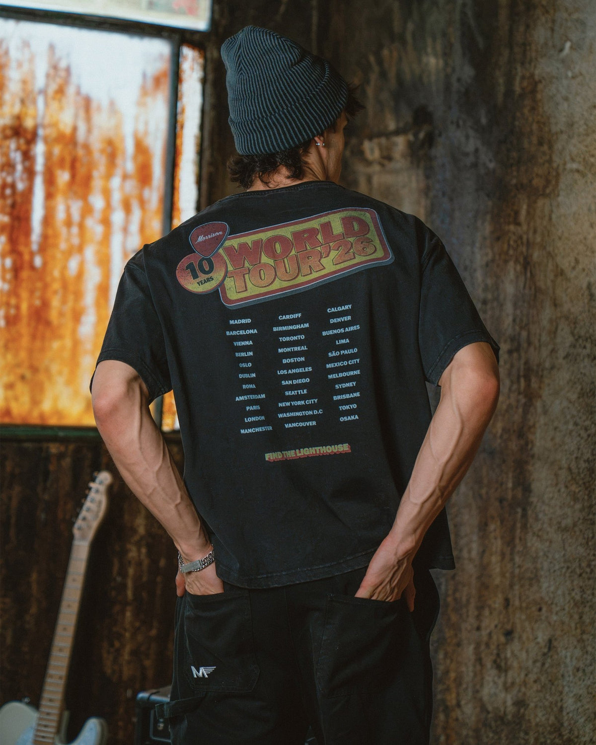 WORLD TOUR BOXY TEE - CAMISETAS - Morrison Shoes