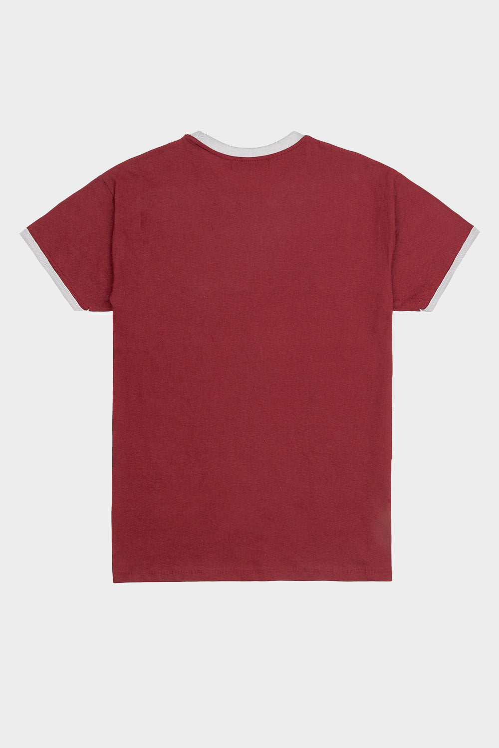 Burgundy Grey Tee