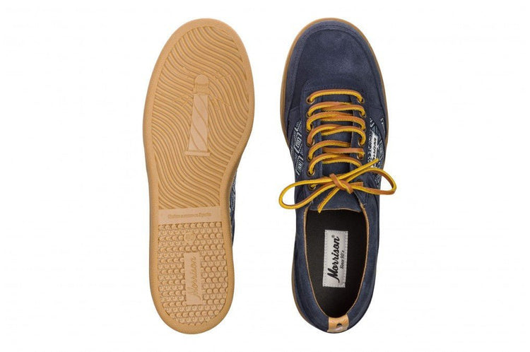 Cordones planos de piel bicolor - CORDONES - Morrison Shoes